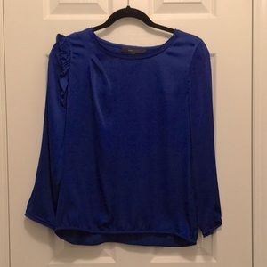 BCBGMAXARIA Satin Blouse